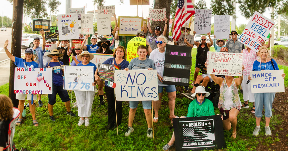 Rally with Signs