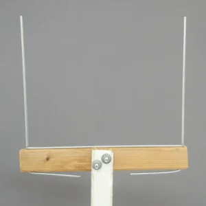 Sign Holder, close view of front